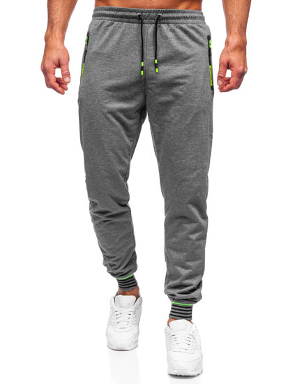 Bolf Herren Hose Jogger Pants Anthrazit  K10332