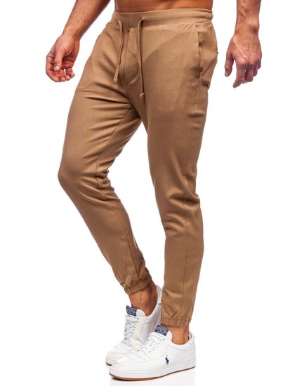 Bolf Herren Hose Jogger Pants Camel  0011