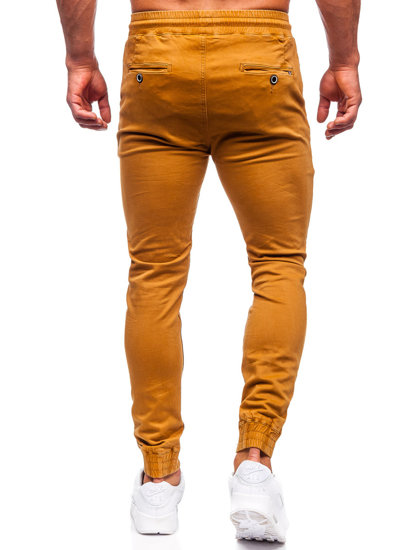 Bolf Herren Hose Jogger Pants Camel  KA6792