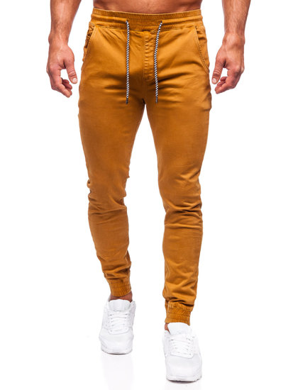 Bolf Herren Hose Jogger Pants Camel  KA6792