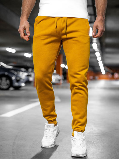 Bolf Herren Hose Jogger Pants Camel  XW01-A