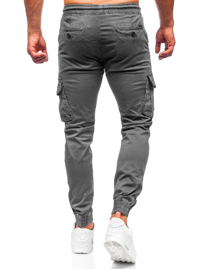 Bolf Herren Hose Jogger Pants Cargohose Grau  CT6706S0