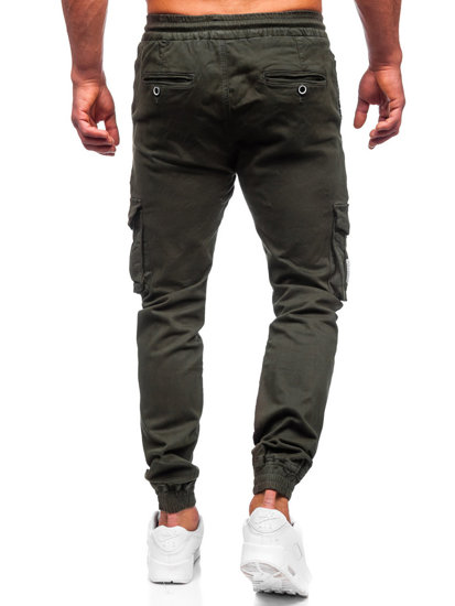 Bolf Herren Hose Jogger Pants Cargohose Khaki KA9233