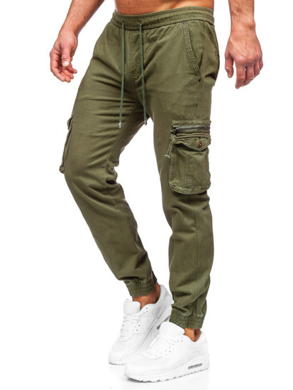 Bolf Herren Hose Jogger Pants Cargojose Khaki MP0181MV