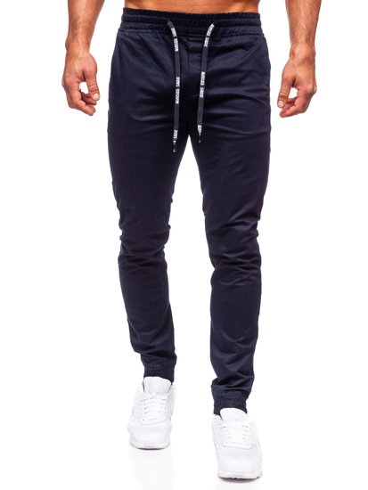 Bolf Herren Hose Jogger Pants Dunkalblau  KA6078