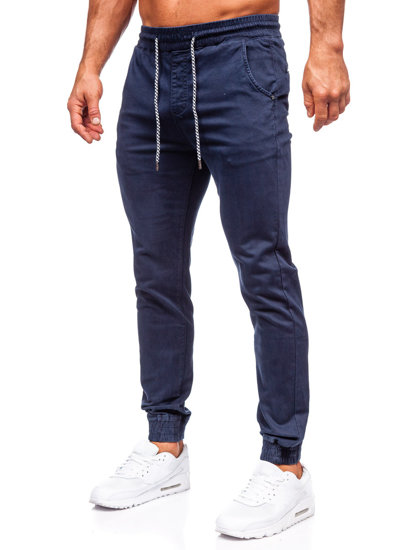 Bolf Herren Hose Jogger Pants Dunkalblau  KA6792