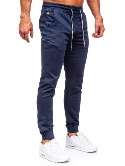 Bolf Herren Hose Jogger Pants Dunkalblau  KA6792