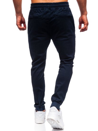 Bolf Herren Hose Jogger Pants Dunkelblau  B11119