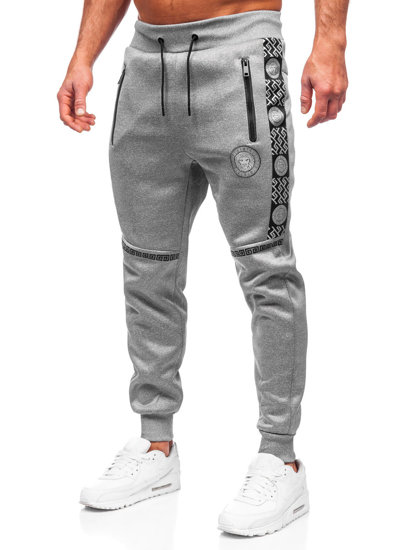 Bolf Herren Hose Jogger Pants Grau  HM665