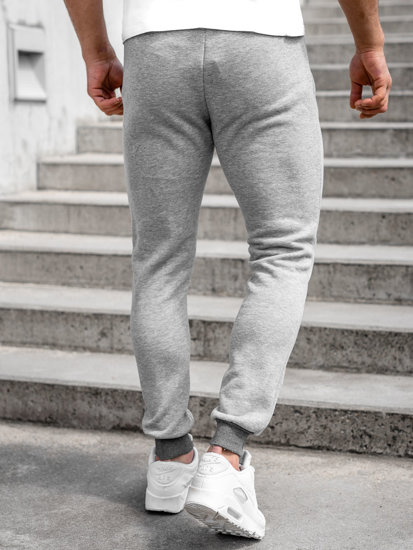 Bolf Herren Hose Jogger Pants Grau  K10001