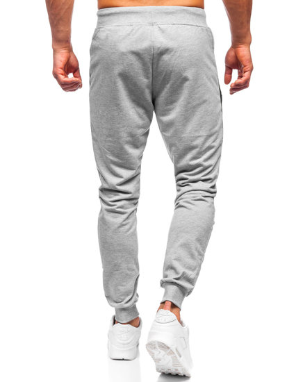 Bolf Herren Hose Jogger Pants Grau  K10223