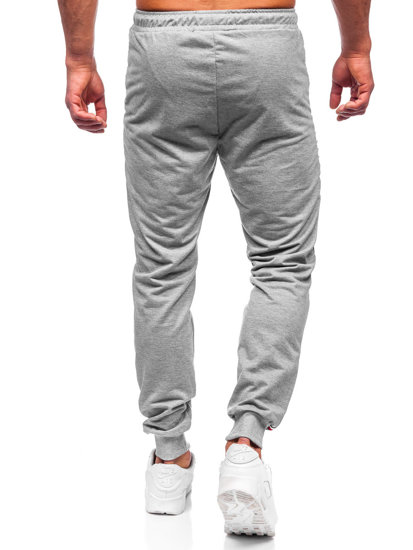 Bolf Herren Hose Jogger Pants Grau  K10329