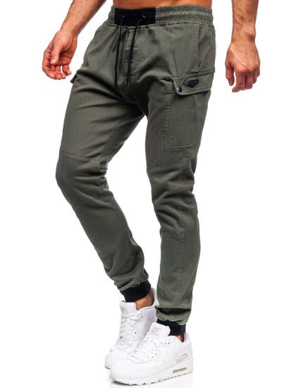 Bolf Herren Hose Jogger Pants Grün  B11103