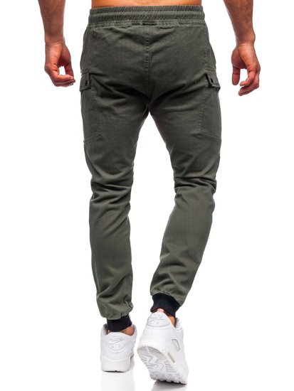 Bolf Herren Hose Jogger Pants Grün  B11103