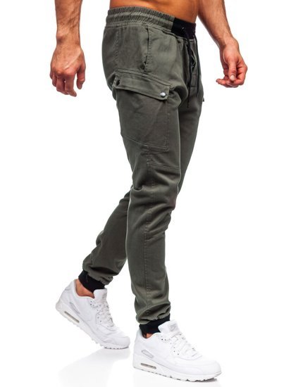 Bolf Herren Hose Jogger Pants Grün  B11103