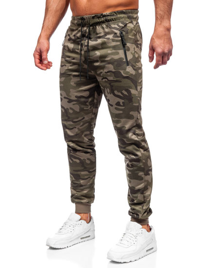 Bolf Herren Hose Jogger Pants Khaki  JX5086