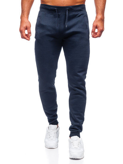 Bolf Herren Hose Jogger Pants Tintenblau  XW01-A