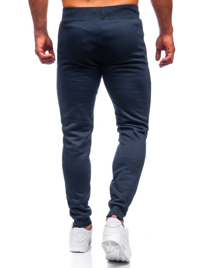 Bolf Herren Hose Jogger Pants Tintenblau  XW01-A