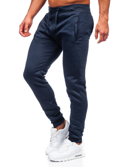 Bolf Herren Hose Jogger Pants Tintenblau  XW01-A