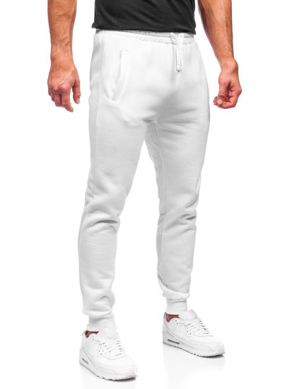 Bolf Herren Hose Jogger Pants Weiß  CK01