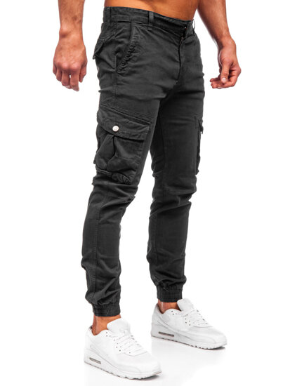 Bolf Herren Hose Joggers Cargohose Grau  JM5502