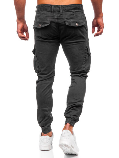 Bolf Herren Hose Joggers Cargohose Grau  JM5502