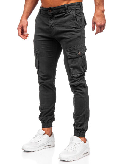 Bolf Herren Hose Joggers Cargohose Grau  JM5502