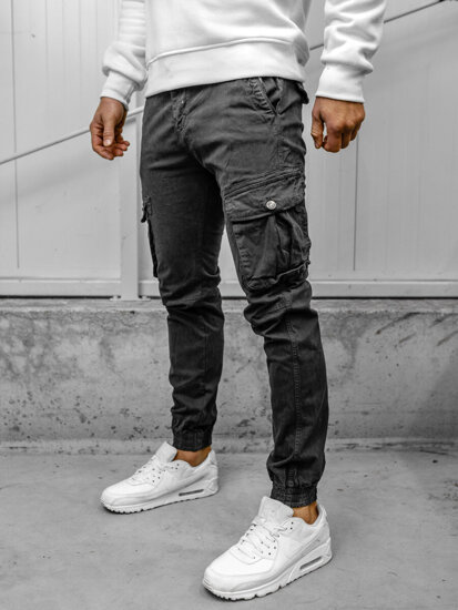 Bolf Herren Hose Joggers Cargohose Grau  JM5502A