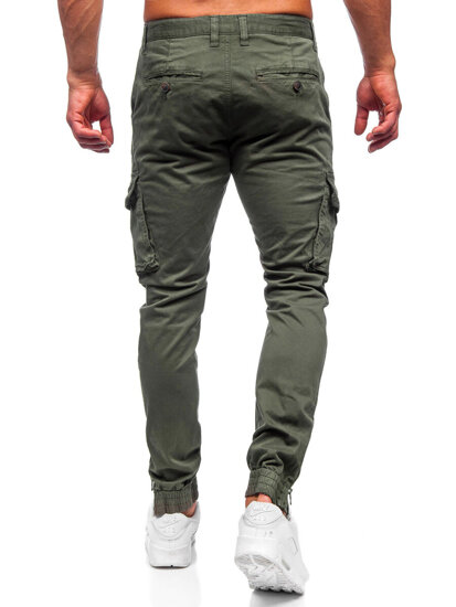 Bolf Herren Hose Joggers Cargohose Khaki  77322