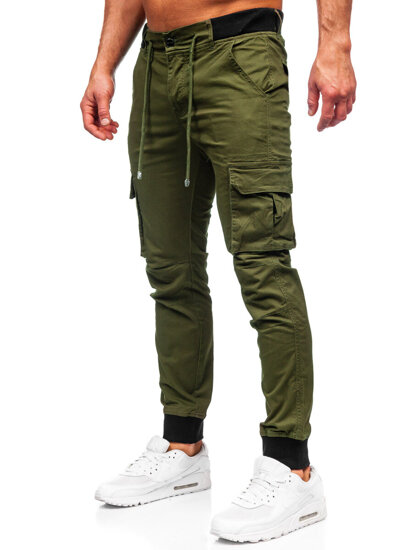 Bolf Herren Hose Joggers Cargohose Khaki  MP0208MV