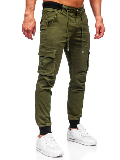 Bolf Herren Hose Joggers Cargohose Khaki  MP0208MV