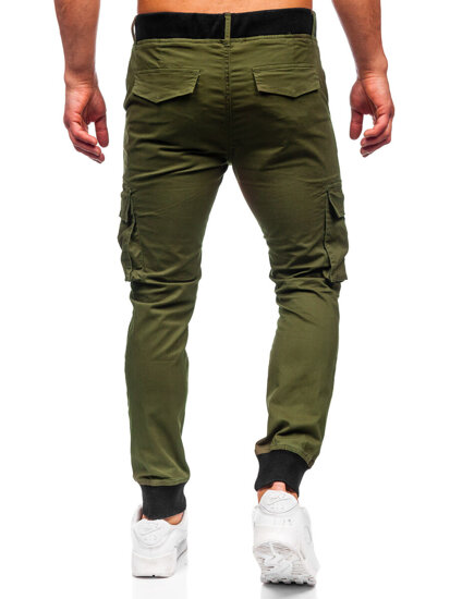 Bolf Herren Hose Joggers Cargohose Khaki  MP0208MV