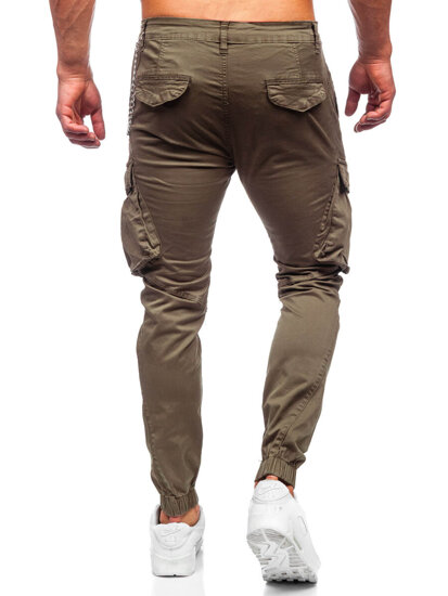 Bolf Herren Hose Joggers Cargohose Khaki  SK850