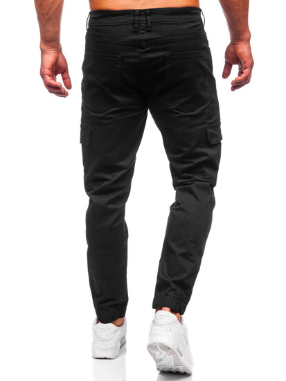 Bolf Herren Hose Joggers Cargohose Schwarz  S201