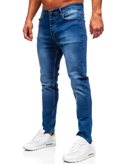 Bolf Herren Jeans regular fit Dunkelblau 6743