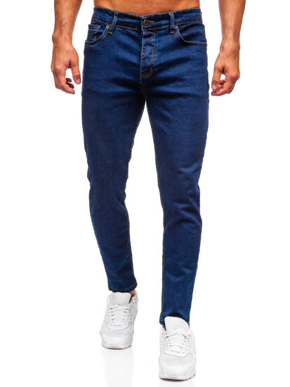 Bolf Herren Jeans regular fit Dunkelblau 6814