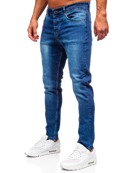 Bolf Herren Jeans slim fit Dunkelblau 6761