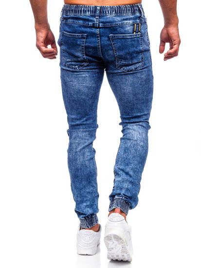 Bolf Herren Jeanshose Cargohose Dunkelblau  TF125