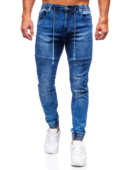 Bolf Herren Jeanshose Cargohose Dunkelblau  TF132