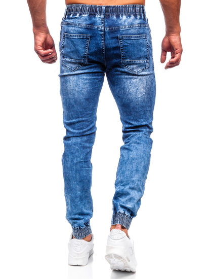 Bolf Herren Jeanshose Jogger Pants Cargohose Dunkelblau  TF143