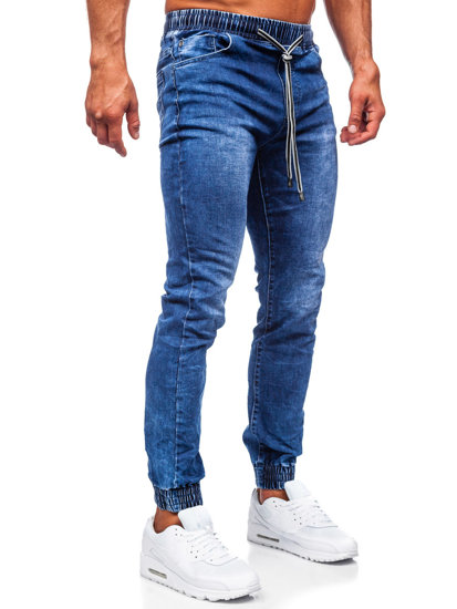 Bolf Herren Jeanshose Jogger Pants Dunkelblau  TF228