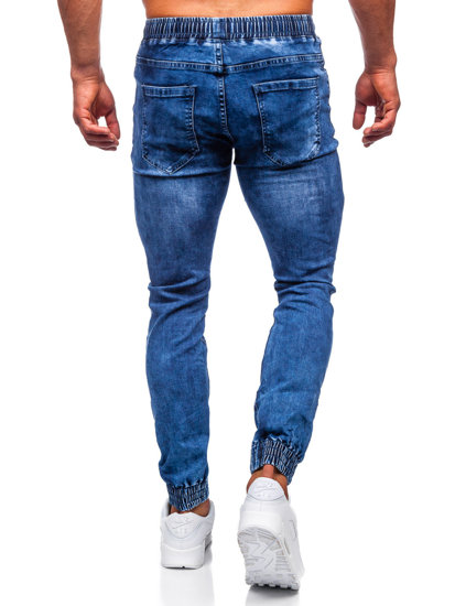 Bolf Herren Jeanshose Jogger Pants Dunkelblau  TF228