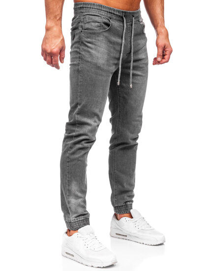 Bolf Herren Jeanshose Joggers Schwarzgrau  MP0275GC