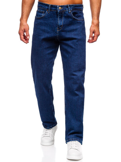 Bolf Herren Jeanshose regular Dunkalblau  5451