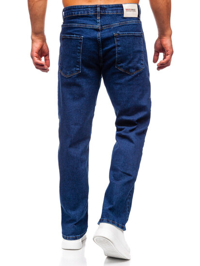 Bolf Herren Jeanshose regular Dunkalblau  5451