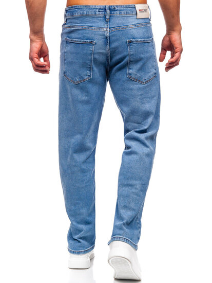 Bolf Herren Jeanshose regular Dunkalblau  5456