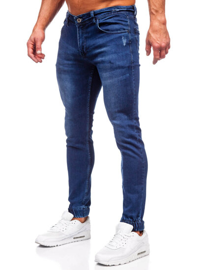 Bolf Herren Jeanshose regular fit Dunkalblau  1969