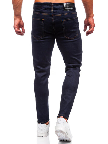 Bolf Herren Jeanshose regular fit Dunkalblau  5372