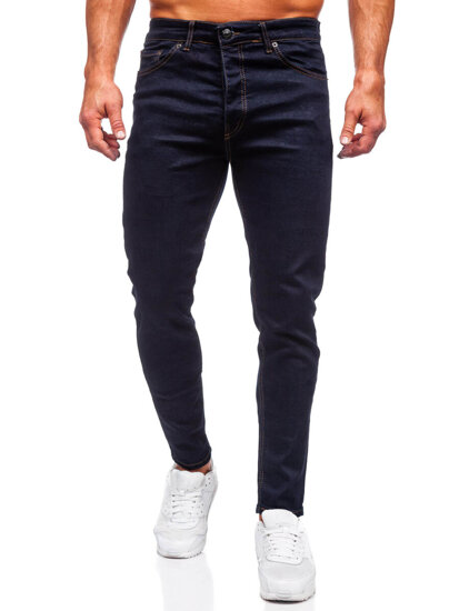 Bolf Herren Jeanshose regular fit Dunkalblau  5372