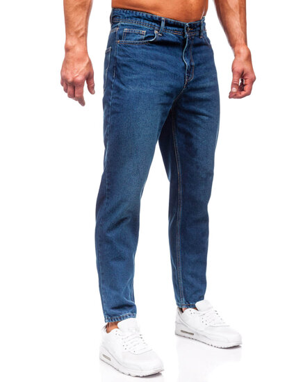 Bolf Herren Jeanshose regular fit Dunkalblau GT21